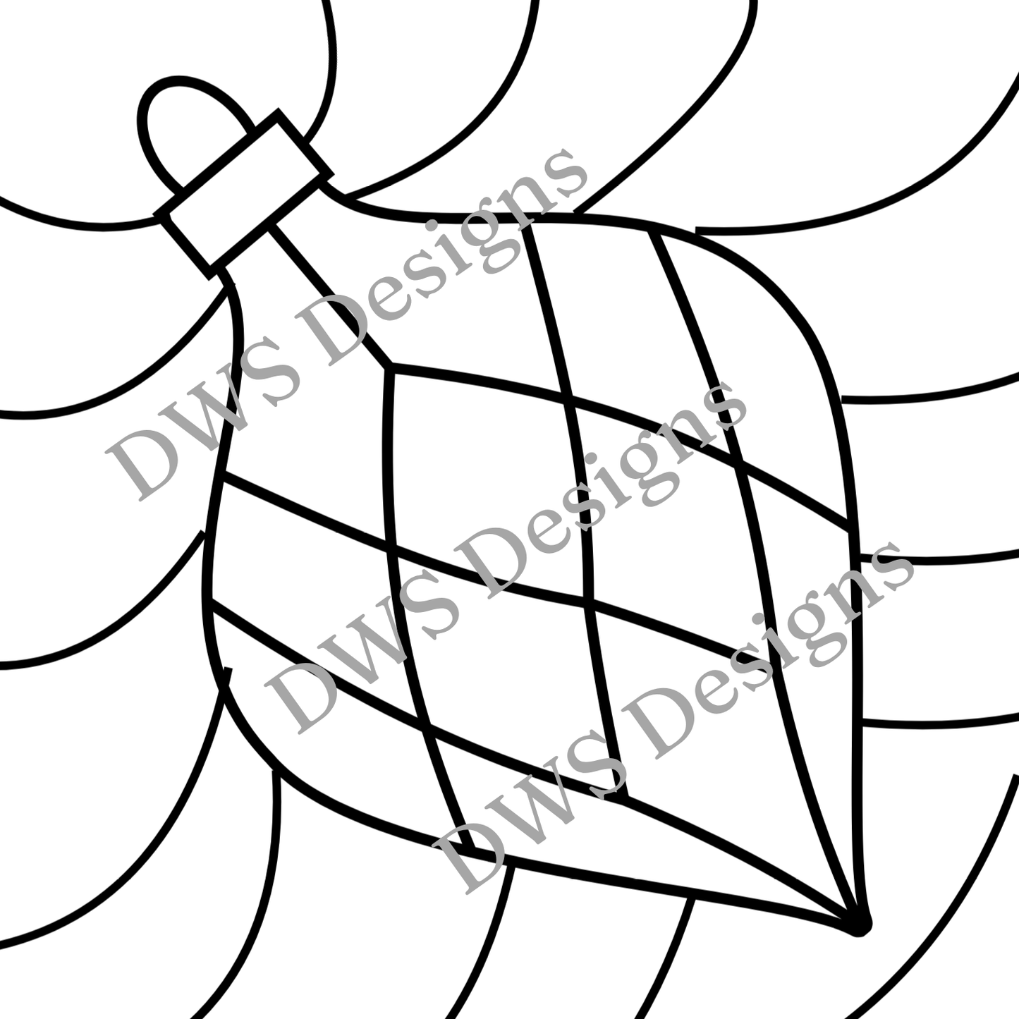 Diagonal Bauble