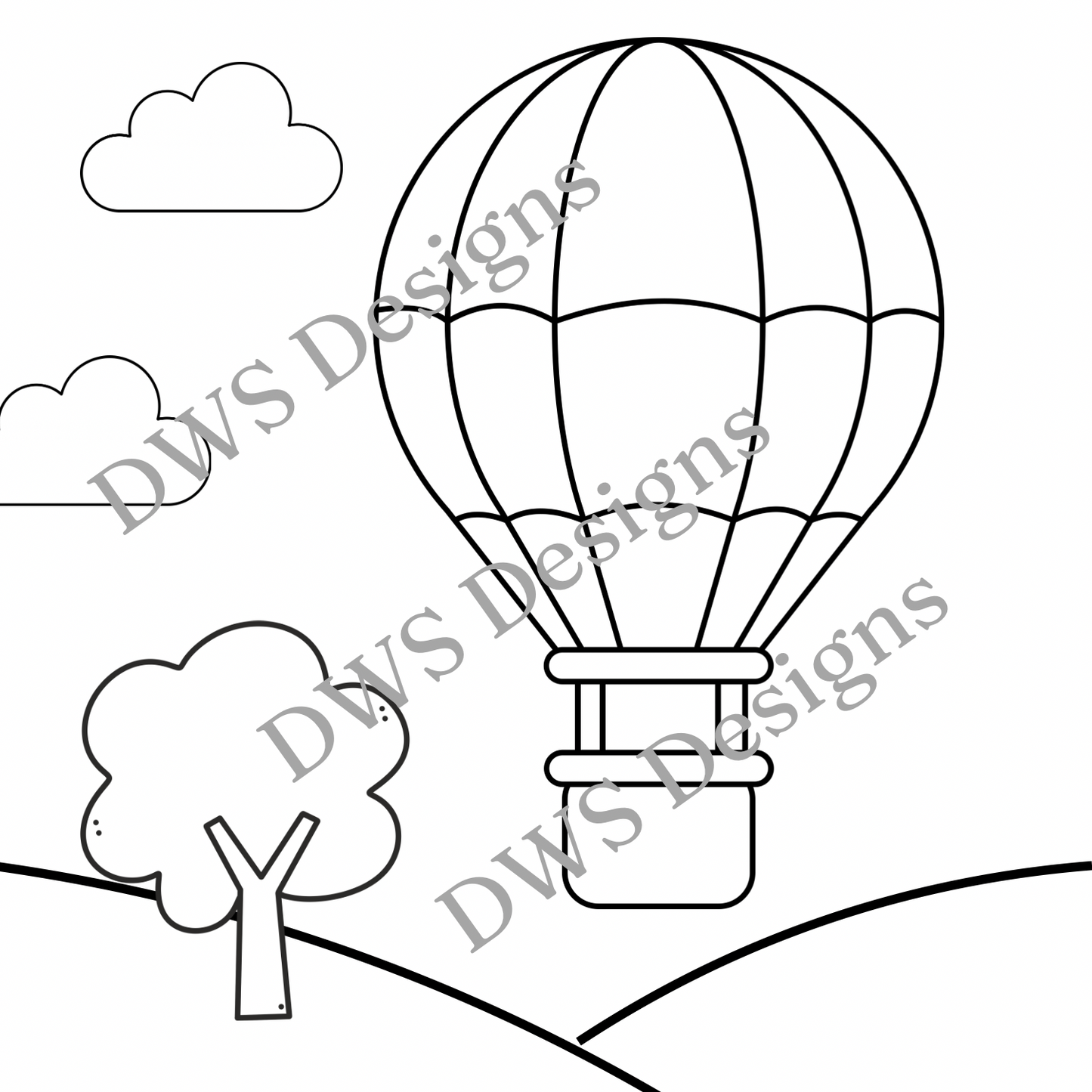 Vehicles Hot Air Balloon