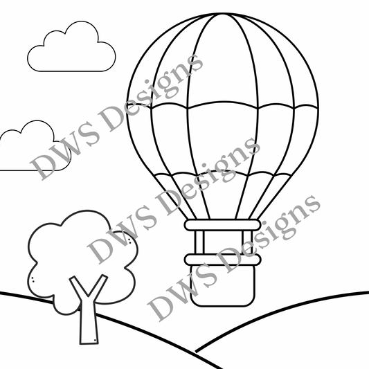 Vehicles Hot Air Balloon