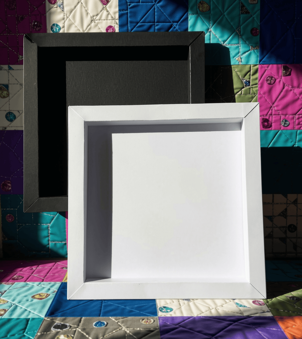 6” Cardboard Box Frame White