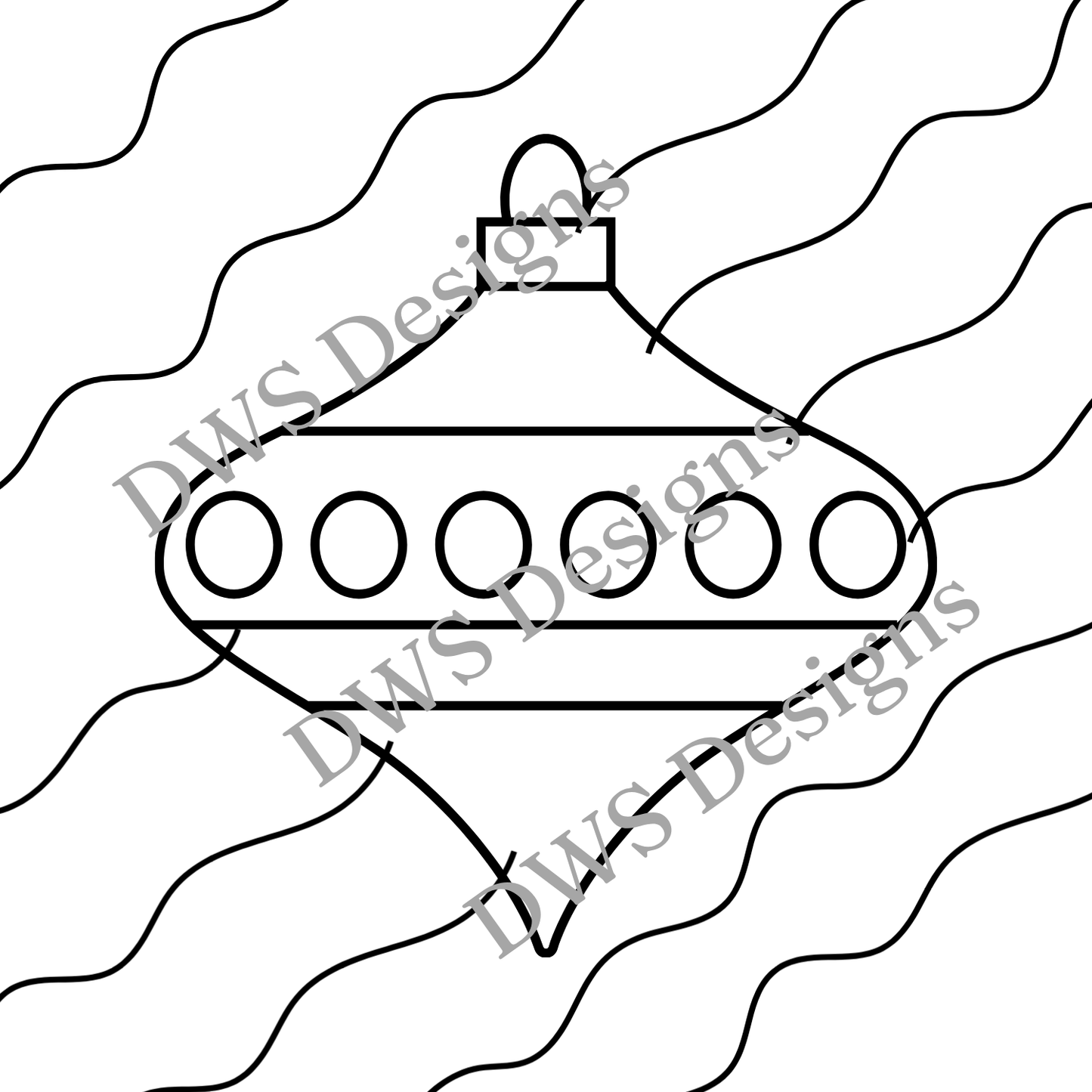 UFO Bauble
